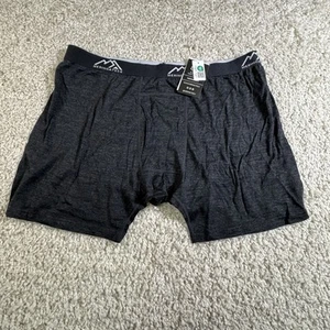 Merino Tech Boxer Briefs Black XXL Merino Wool Underwear New With Tags - Picture 1 of 3