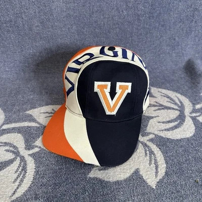 De colección Universidad de Virginia NCAA Gemelos Remolino Snapback Sombrero Raro Multicolor  Foto 1 de 4