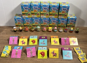 SpongeBob SquarePants Krabby Patty Candy più giocattolo wobblers set base completo 12 - Foto 1 di 15