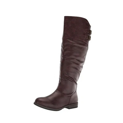 Botas de montar Journee Collection para mujer 7,5 M WC marrón Tori nuevas en caja KZ0 Foto 1 de 4