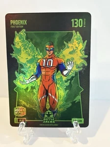 Bo Jackson Battle Arena Alpha Update #BF-90 Phoenix Glow Battlefoil Bo Nix SP - Bild 1 von 2