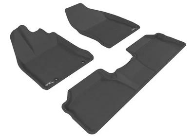 Floor Mats Custom Liners All-Weather Black 1st & 2nd Row fits 11-17 Lexus CT200h - Image 1 of 4