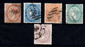 España nº 87/89, 91/2. Año 1867. Ref 0687 - Imagen 1 de 1