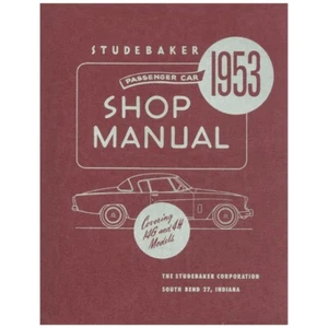 Studebaker Shop Manual | 1953-54 Car | 374 Pages - Picture 1 of 2