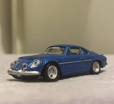 Diecast Norev alpine A110 Blue 1/54 3 inches 1970 - Renault - New Without Box - Image 1 of 4