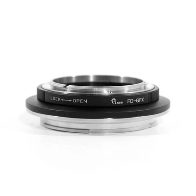 Pixco FD-GFX Adapter for Canon FD Mount Lens to Fuji Fujifilm G-Mount 50S Camera - Image 1 of 4