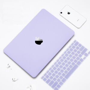 Rubberized Matte Case Cover For New MacBook Air Pro Retina + Silicone KB Cover