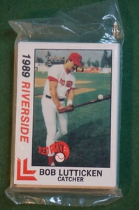 1989 Minor League Baseball Set - Bagged Best Riverside Red Wave - Picture 1 of 2