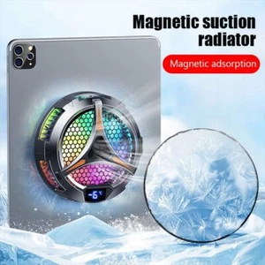 Fan Phone Magnetic Cooler for Tablet with Aluminum Laptop tablet Stand for iPad - Picture 1 of 7