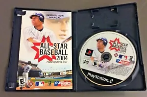 All-Star Baseball 2004 completo di scatola con manuale PS2 PlayStation 2 2003 - Foto 1 di 4