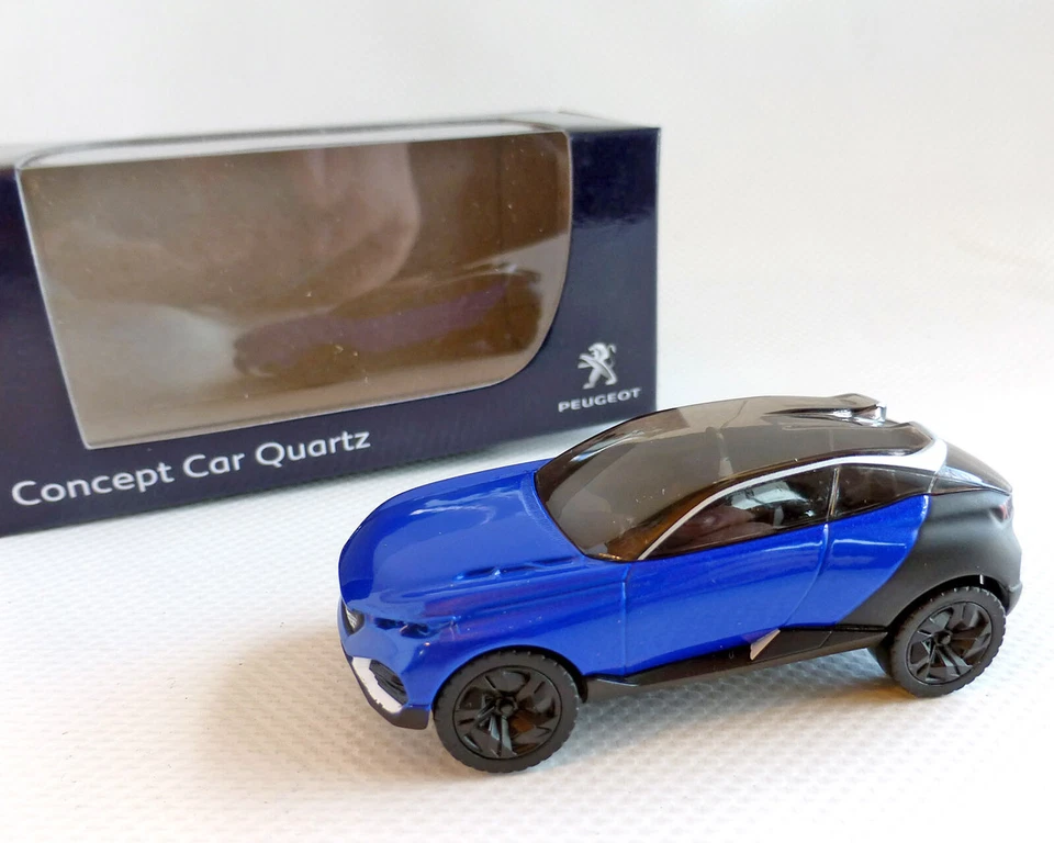 Peugeot Quartz Blu, "Concept-Car", Peugeot-Box 1:64 - Immagine 1 di 1