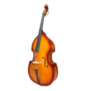 Steinhoff 3/4 Size Student Double Bass Set (Sunburst) Seconds Model - Picture 1 of 7