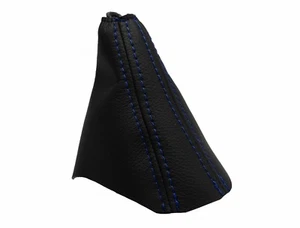 Dunkelblau Faden Schaltmanschette Schaltsack Für VOLVO XC90 I 02-14 AUTOMATISCH - Bild 1 von 1