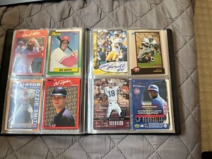 Sports Card Collection—Signed cards + Michael Jordan, OJ Simpson, 50+ CARDS!