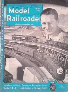 Model Railroader Magazine January 1953 Enginehouse, Highway Crossings - Picture 1 of 3