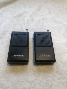 Realistic Walkie-Talkie’s 49 MHz FM 21-401 Radio Shack Working - Picture 1 of 5