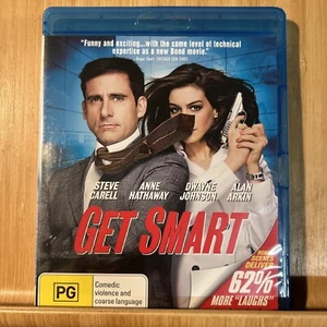 Get Smart Blu-ray DVD Region B Dark Comedy Parody Action Adventure Satire (S7.2) - Picture 1 of 2