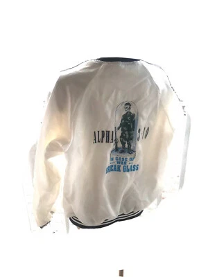 Alpha 10 3 “in Case Of War Break Glass” JACKET L 42-44 Only One On eBay Rare!!!! - Image 1 of 4