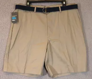 Savane Select Edition Shorts Men's 36 Chinchilla Brown Belted Chino - Picture 1 of 17