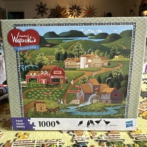 2010 CHARLES WYSOCKI  "BURMA ROAD" - 1000 PC JIGSAW PUZZLE COMPLETE - Picture 1 of 2