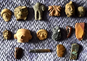Nice Ancient Pre Columbian/Artifact/Stone Collection - Picture 1 of 13