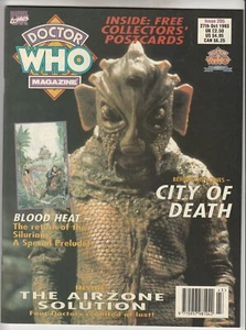 DOCTOR WHO Magazine #205 October 27 1993 with postcards Marvel High Grade - Imagen 1 de 2