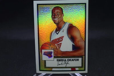 Emeka Okafor #37 - 2005-06 Topps Chrome 1952 Style - 140/299 - Refractor - Image 1 of 2