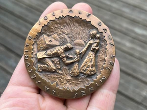 Frankreich, Medaille, Soziale Sicherheit im Bergbau, 1978, Dieudonné, SPL+ - Bild 1 von 2