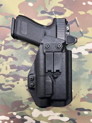 TR HOLSTERS Black Kydex IWB Holster for Glock 19/23/32 Streamlight TLR-1, TLR-1 HL