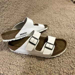 Birkenstock Arizona Birko-Flor Sandalen für Damen, Größe 12 ~ 12,5 - Bild 1 von 18