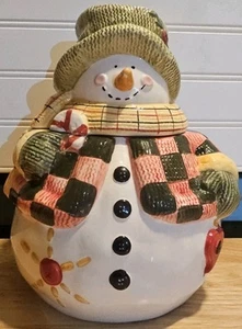 Homes For Holiday Schneemann Keksdose - Bild 1 von 5