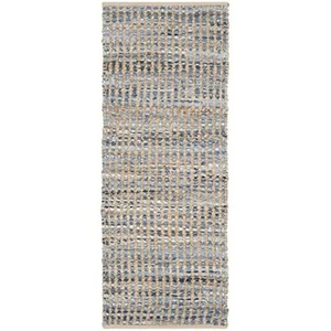 Safavieh CAP352 Cape Cod Area Rug Size Shape Natural/Blue - Picture 1 of 2