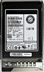 PM1633A 1.92TB 2.5-inch Enterprise 12Gbps SAS Enterprise grade SSD hard drive - Afbeelding 1 van 4