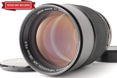 ¡Envío gratis! [Excelente como nuevo] Teleobjetivo Konica Hexanon AR 135 mm f/2,5 MF de Japón Foto 1 de 4