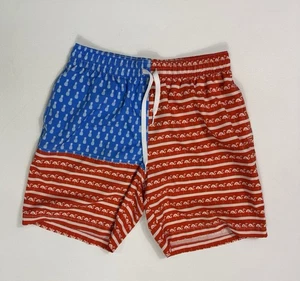 Bañador Chubbies Hombre Pequeño Surf 7" Entrepierna Bandera EE. UU. Piña Flamencos - Imagen 1 de 9
