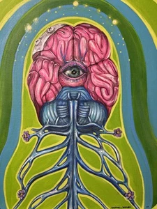 11x14 inch original acrylic painting - Picture 1 of 13