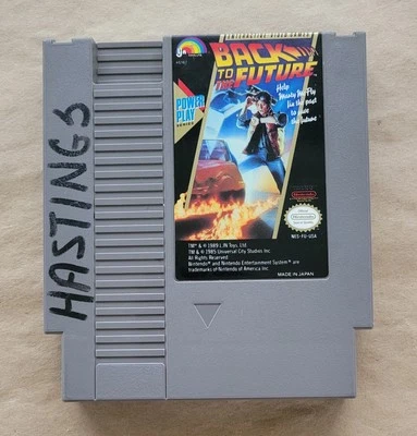 Back to the Future (Nintendo Entertainment System, NES, 1989) Cartridge Tested - Image 1 of 4