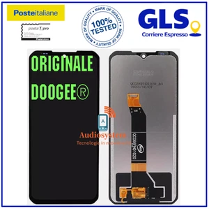 DISPLAY LCD+TOUCH SCREEN ORIGINALE per DOOGEE S118 / S118 PRO SCHERMO VETRO NERO - Foto 1 di 1