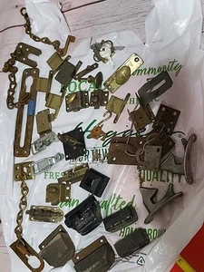 Iron Door Vintage Cast Iron Hinges Ice Box Various Size - Picture 1 of 12