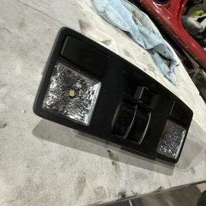 2015 - 2019 FORD FIESTA FRONT OVERHEAD SUNROOF DOME MAP LIGHT LENS BLACK OEM . - Picture 1 of 3