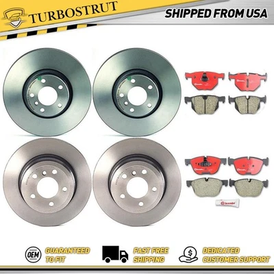 Kit de pastillas de freno delanteras traseras para BMW X6 2009 2010 garantía de por vida Foto 1 de 4