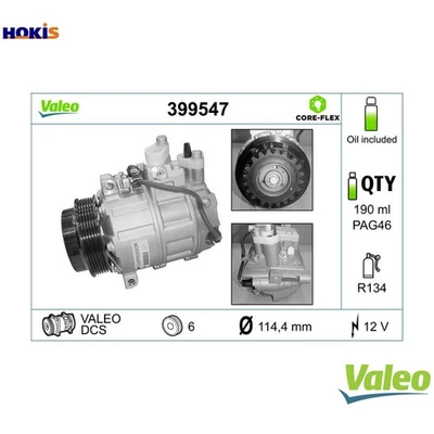 COMPRESSOR AIR CONDITIONING 399547 FOR MERCEDES-BENZ R-CLASS CLK/Convertible CLK - Image 1 of 4