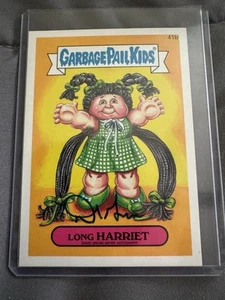 2015 Topps Garbage Pail Kids #41b Long Harriet David Gross Auto. RARE!!! - Picture 1 of 1