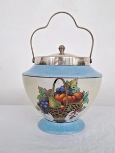 Antike Keksdose Dose Anfang 20. Jahrhundert von Midwinter Porcelon, England - Bild 1 von 8