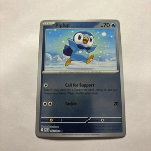 Piplup - Reverse Holo Common ME02: Phantasmal Flames 027/094 NM Pokemon - Bild 1 von 2