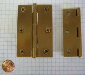 BISAGRA DE GABINETE STANLEY #295, 3" DE ALTURA, 2" DE ANCHO, ACERO, SATINADO BRONCE - Imagen 1 de 1