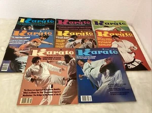 1977 Karate Illustrated Magazine Vintage Lot of 8 - Ships Fast - Please Read - Picture 1 of 13