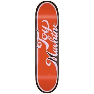 Spielzeugmaschine kursiv rot Skateboard Deck 8" - Bild 1 von 2