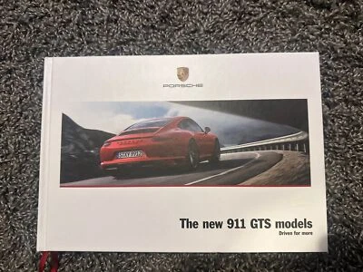 Porsche 911 991 Carrera GTS брошюра 2017 Carrera 4 купе кабриолет Targa как новый - Изображение 1 из 4