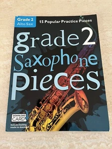 Grade 2 Alto Sax 15 Popular Practice Pieces - Picture 1 of 9